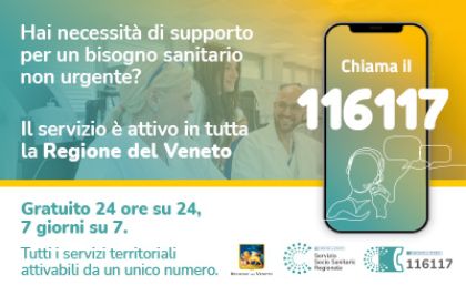 116117: Il servizio per l’assistenza sanitaria non urgente